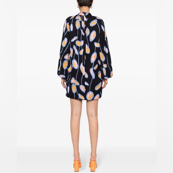 Diane Von Furstenberg Silka Dress in Magic Lights - Picture 3 of 5